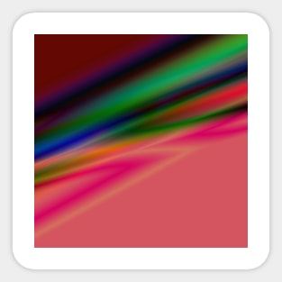 red blue green pink texture art Sticker